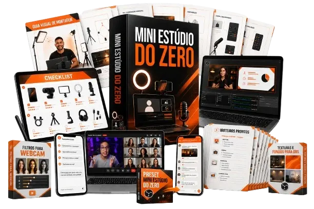 Mini Estúdio do Zero - Pacote Completo