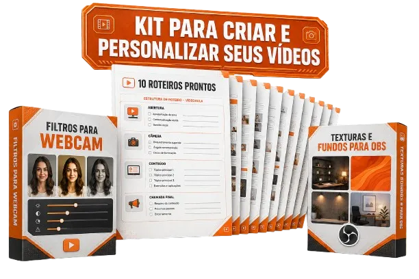 Bônus 3 · 10 ROTEIROS + FILTROS + FUNDOS · VALOR: R$ 47