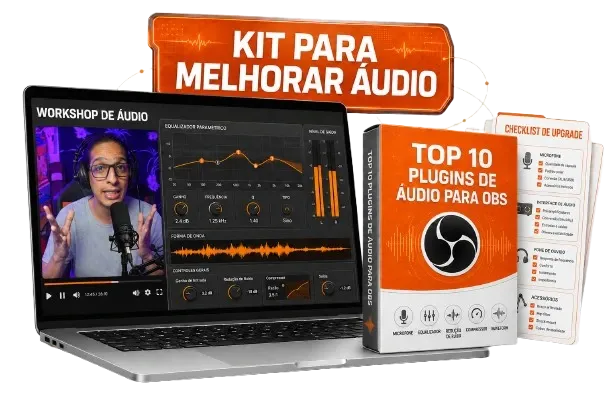 Bônus 2 · WORKSHOP DE ÁUDIO · VALOR: R$ 56